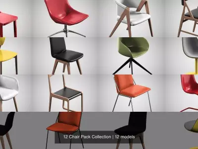 12 Chair Pack Collection 