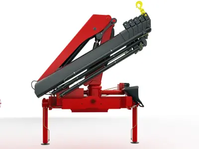 Loader Crane 3D model purchase