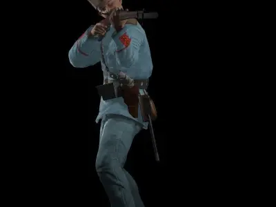 Efsane Komutan Kazim Karabekir 3D model