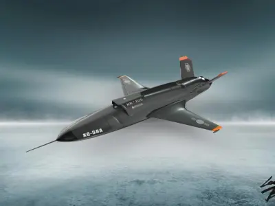 Royal Wingman XQ-58 3D model