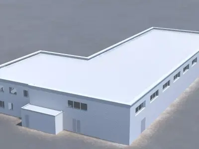  Building office v9 3D model