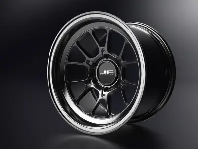 Lenso Titan VE3 Design Wheels 3D model