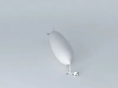 NEWZEPPELIN zeppelin Free 3D model