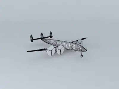Super Constellation Free 3D model