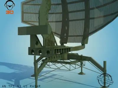AN TPS 43 US 3D model