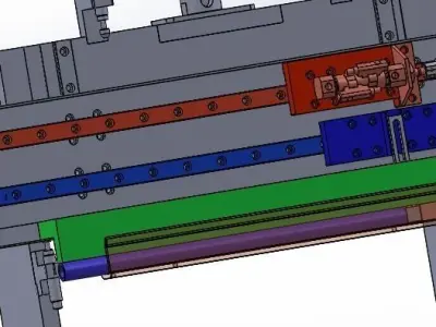 Clever cylinder driving module equipment 3D model