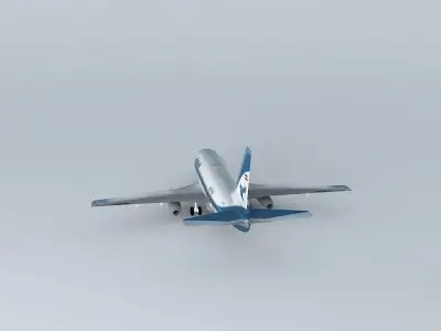 Iran Air Boeing 737 200 Free 3D model