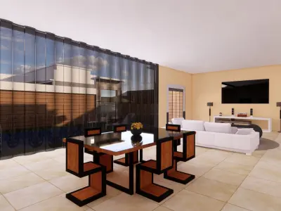 Luxury Private Villa 3D model