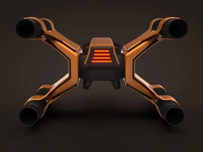 Spaceship Rigel 3D model