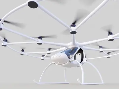 VTOL Drone 3D model