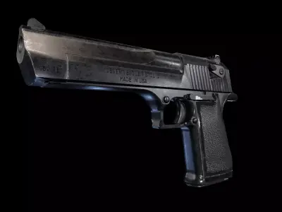 Black Desert Eagle 50 AE 3D model