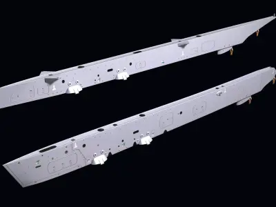 Pylones for Fuel Tanks 3D model