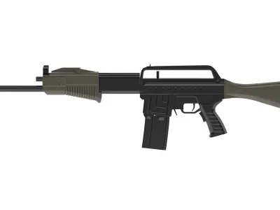 Franchi SPAS-15 3D model