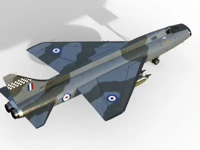 Commonwealth CA-23 Fighter 3D model