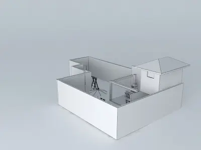 Recreation area Free 3D model