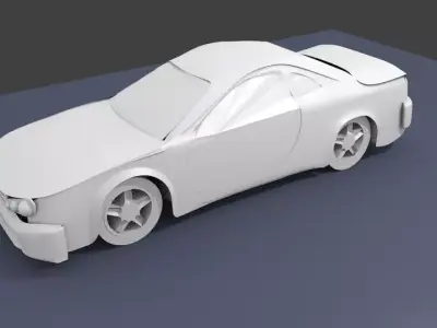 Nonexistent car Free 3D model