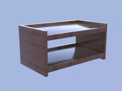 shoemaker bedside table 3D model