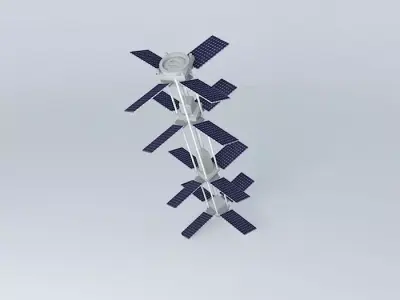 Space Recharge Station Free 3D model
