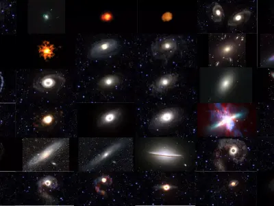 Galaxies Collection 3D model