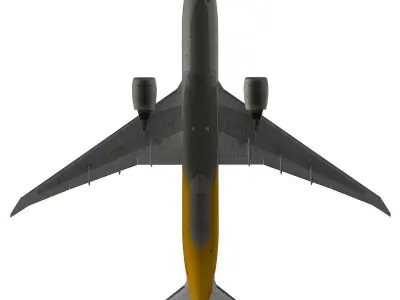 Boeing 777-200F Southern Air 3D model