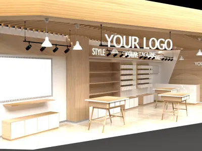 Gadget Retail Store 3D model