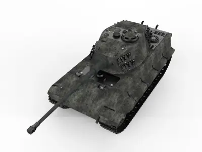 King Tiger 3D model