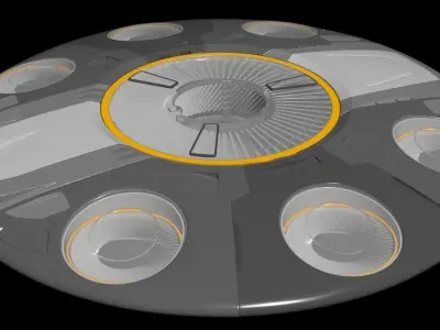 Dutch Industrial Space Company - Concept 09 - Dominic 3D model