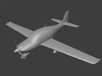Cirrus SR22 3D print model