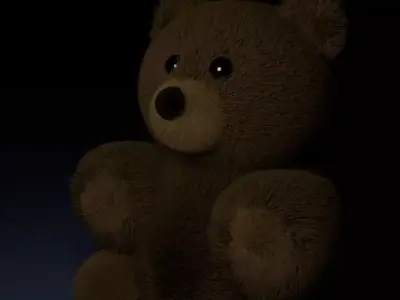 3d model of teddy bear  3D model