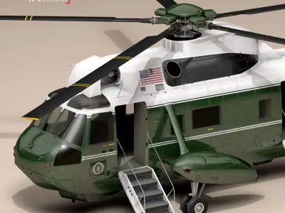 VH-3D Marine One 3D model