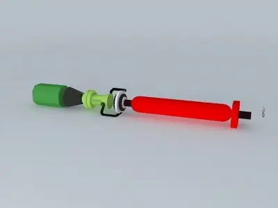 BTE power train Free 3D model