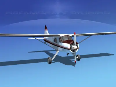 Dehaviland DH-2 Beaver SL09 3D model