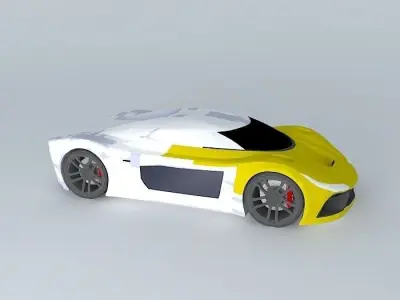 2015 Alpha A6 Quattrocarica Free 3D model