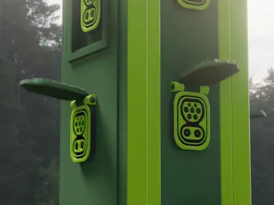 Charging Station Version 2 Extreme 3D model