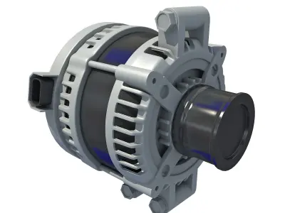 Alternator electric motor 3D model