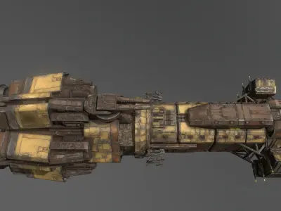 47Truman Class 3D model