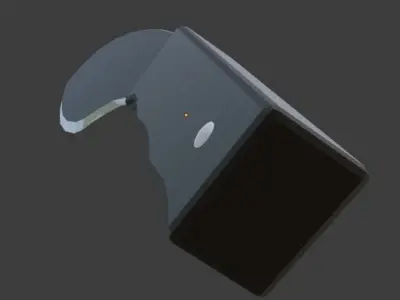 KUK-RI machete with three skins Free low-poly 3D model