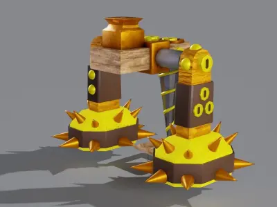 Ground driller 3D model