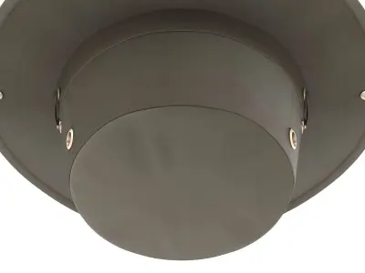 Wanderer Hat Low-poly 3D model