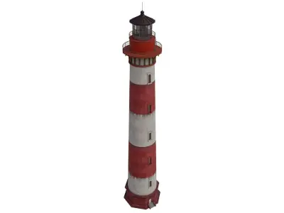 Lighthouse Low-poly 3D model