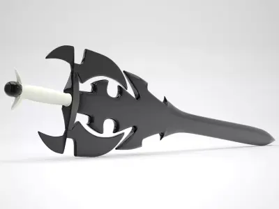 Sword of Darkness Black Steel 3D model