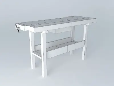 Work Bench Free 3D model