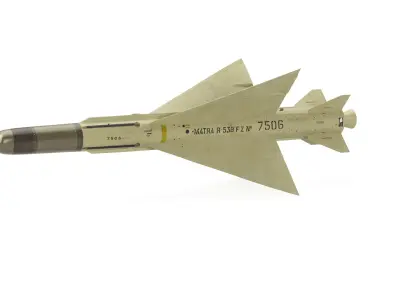 Matra 530 Missile 3D model