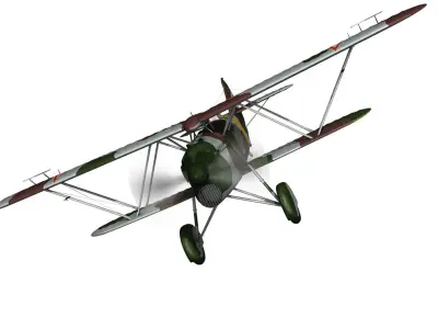 Fiat CR 32 - Hungarian Royal Air Force - V159 3D model