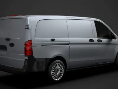 Mercedes Benz Vito Panel Van L2 2019 3D model