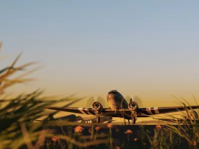 C-47 Skytrain 3D model