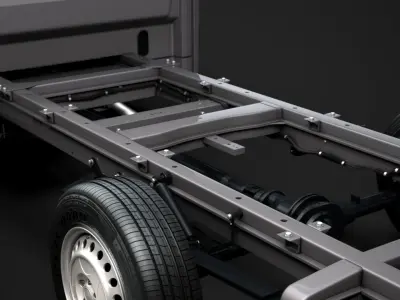 Mercedes Sprinter Chassis Crew Cab L3 RWD 2020 3D model