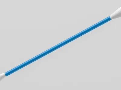 Cotton Swab Package 3D model