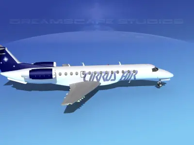 Embraer ERJ-135 Cirrus Air 3D model
