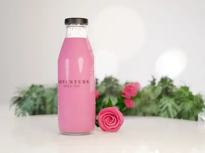 3D Juice bottle 3D model